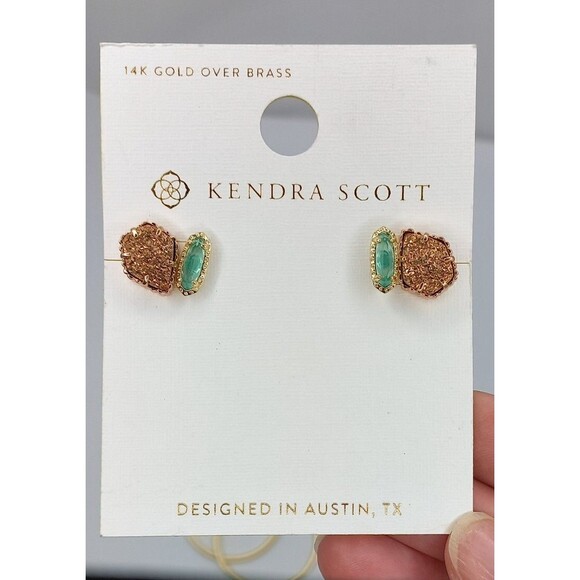 Kendra Scott 3 PAIRS EARRINGS LOT - Picture 2 of 6
